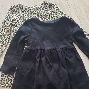 Lot of 4 long sleeve Old Navy dresses 18-24 months